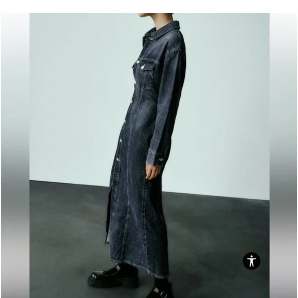 Dark Denim Maxi Dress